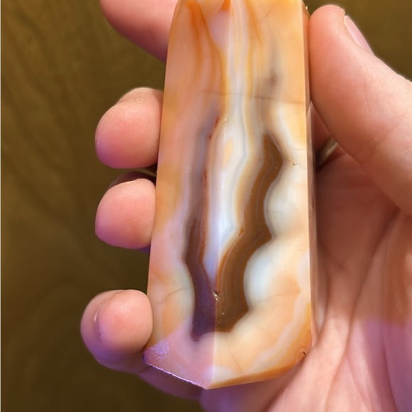 Carnelian Crystal Tower - Picture 4 of 5